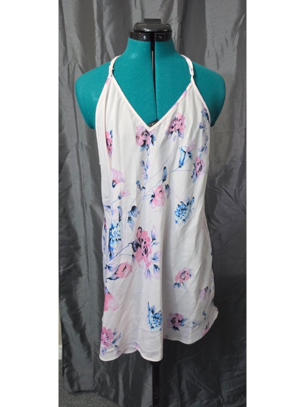 In Bloom by Jonquil Lace Back Chemise - Size Extra Large